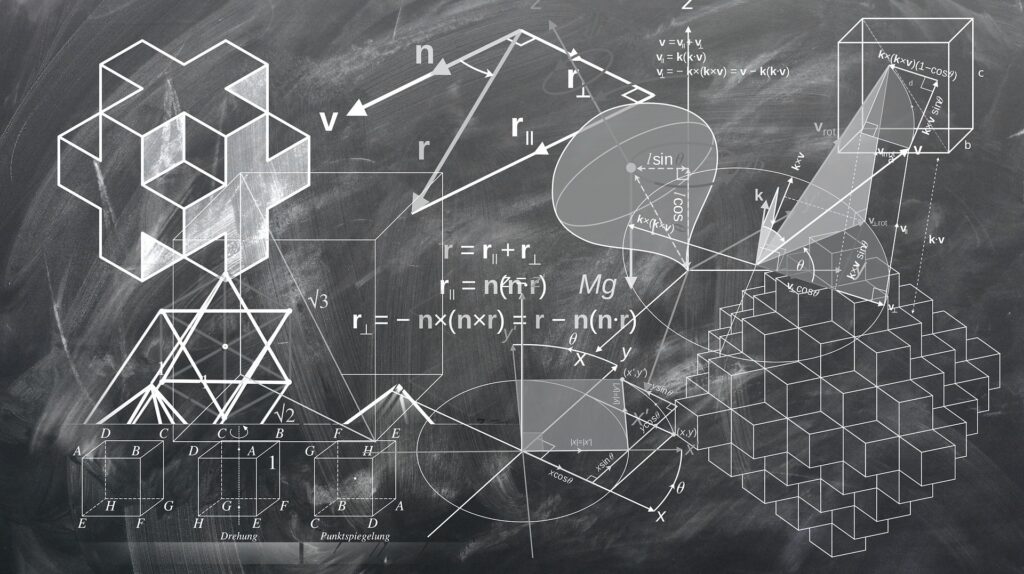 Decorative for showing complexity in learning