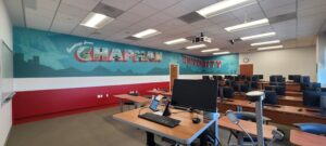 view of room from instructor podium