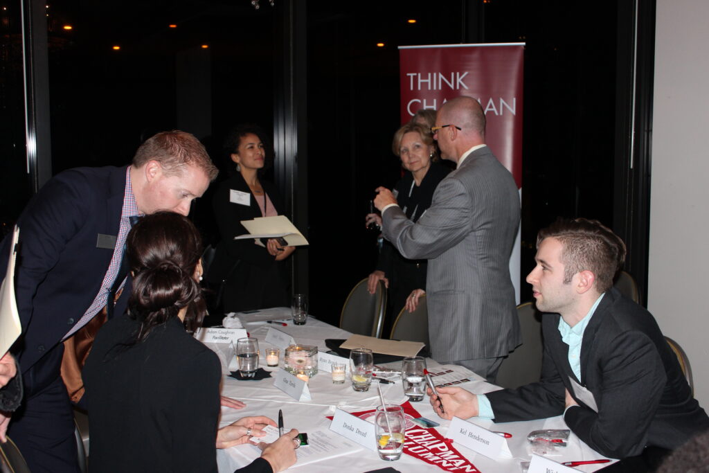 alumni networking roundtable attendees network 2017-01-18