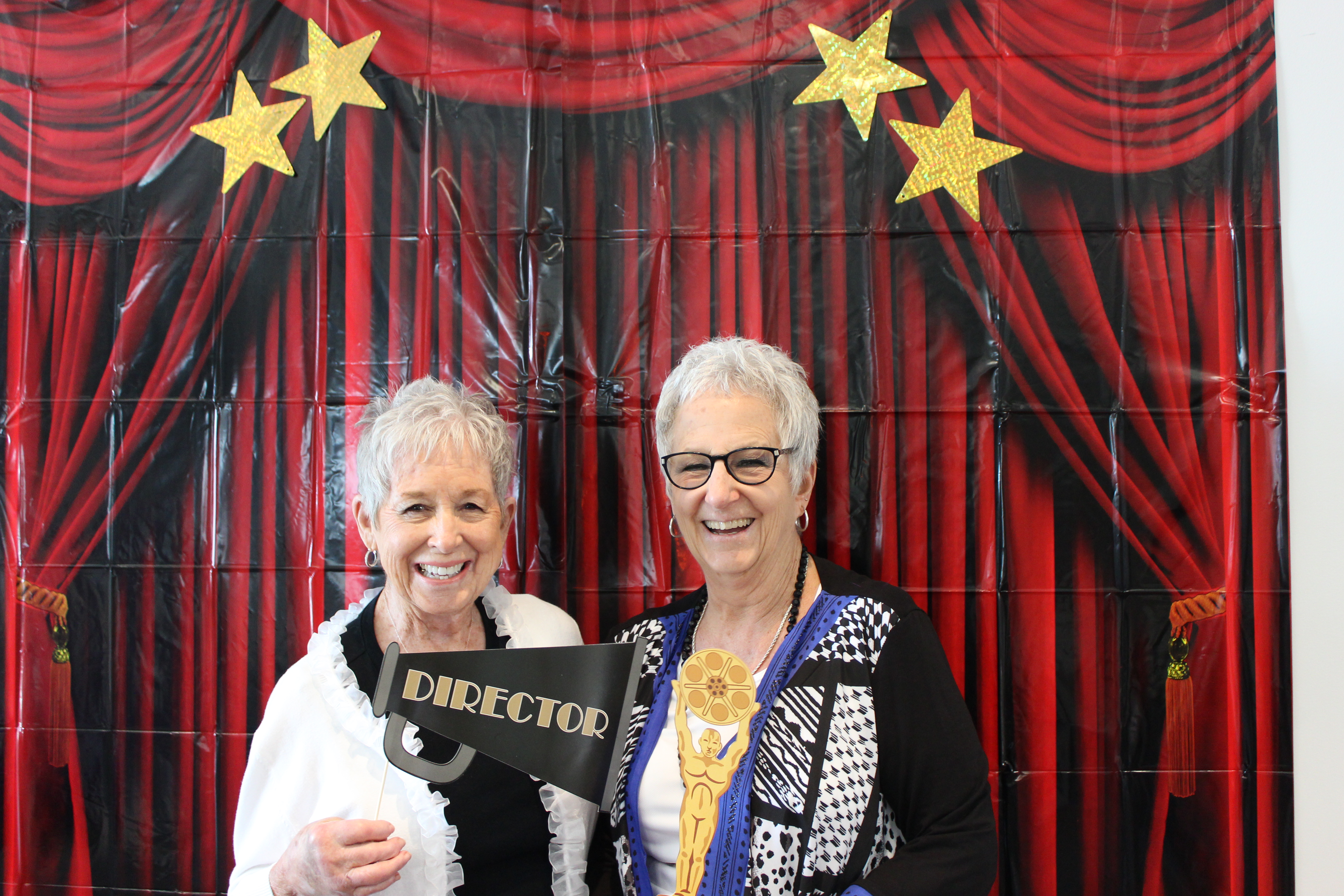 Barbara Parker and Linda Mueller