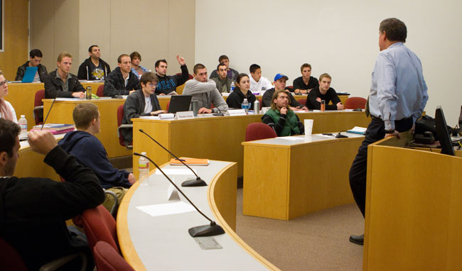 teaching in business school
