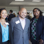 Pink Tie event attendees