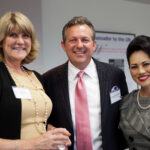 Pink Tie event attendees