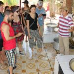 students in rural kitchen