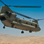 military helecopter