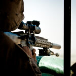 soldier with gun