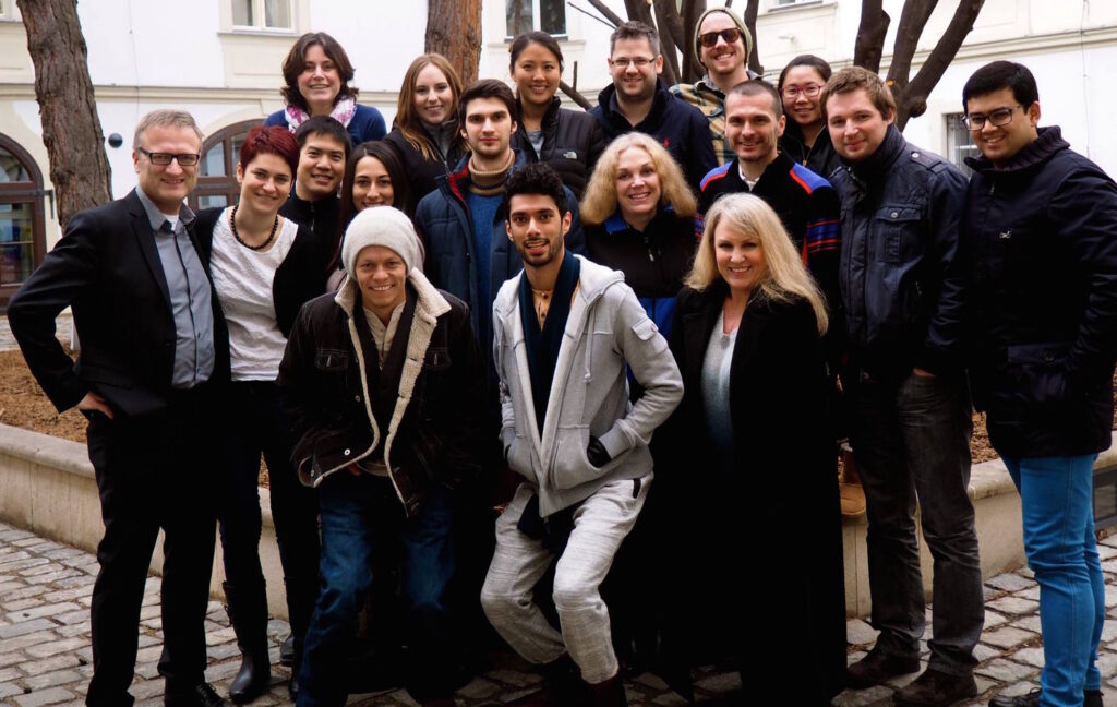 group of MBA Prague students