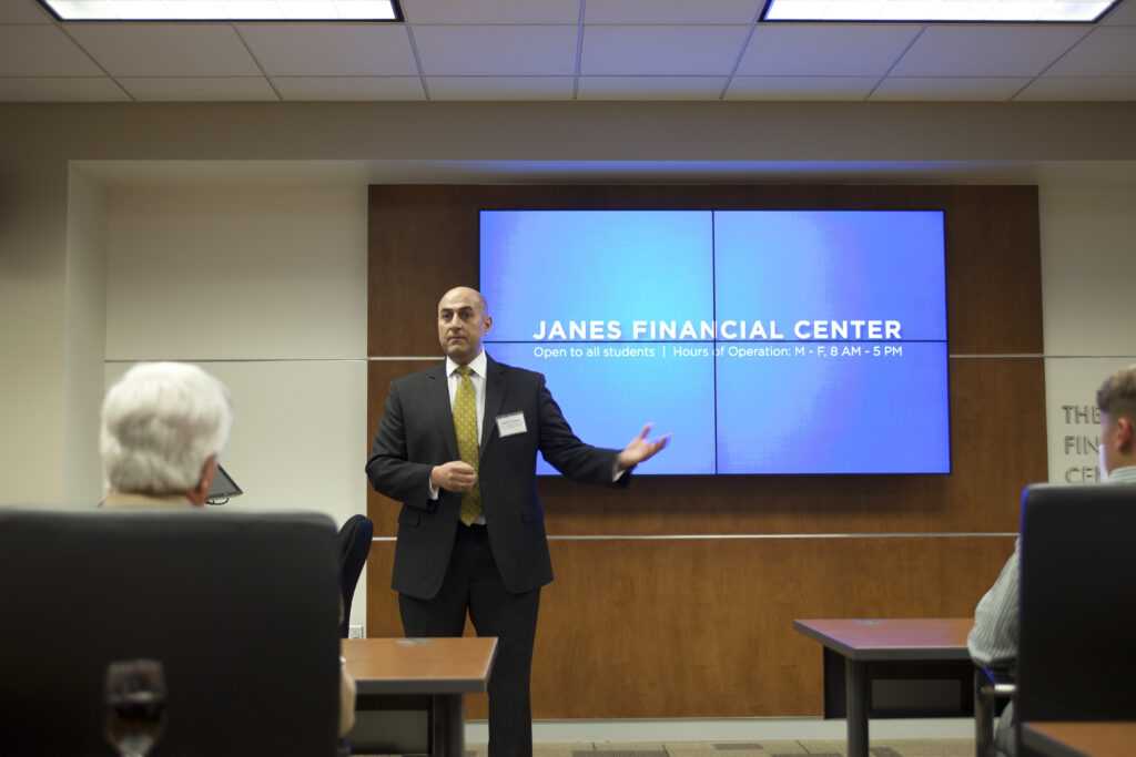Janes Financial Center speaker