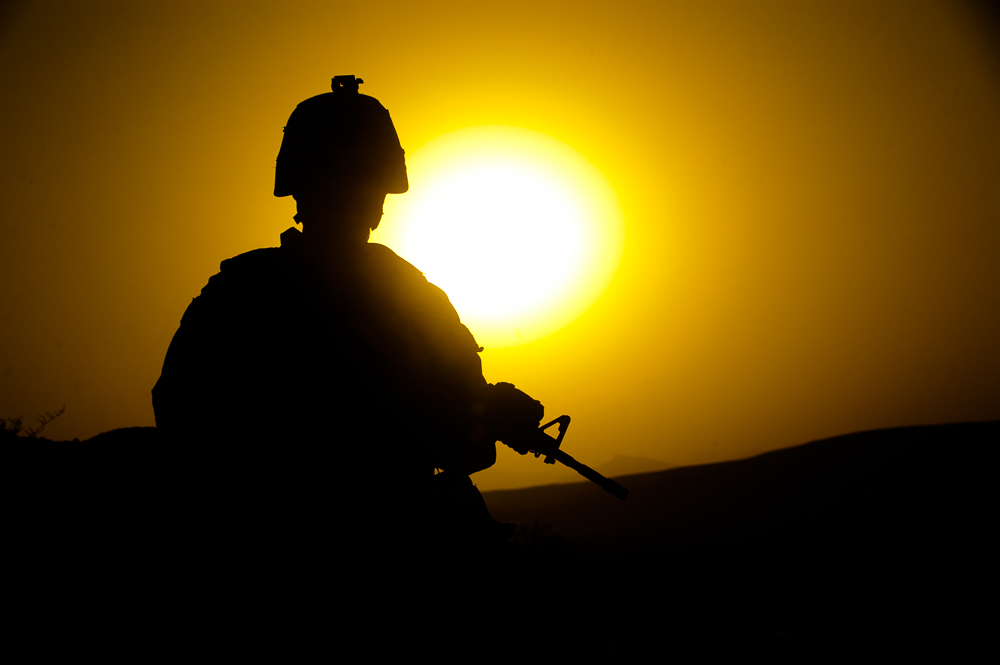 soldier silhouette