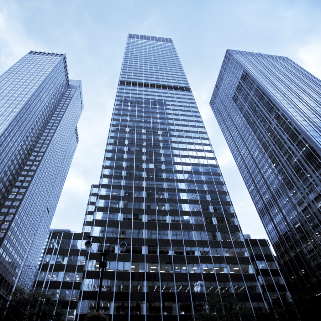 skyscraper artistic shot