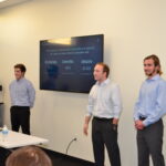students giving presentation