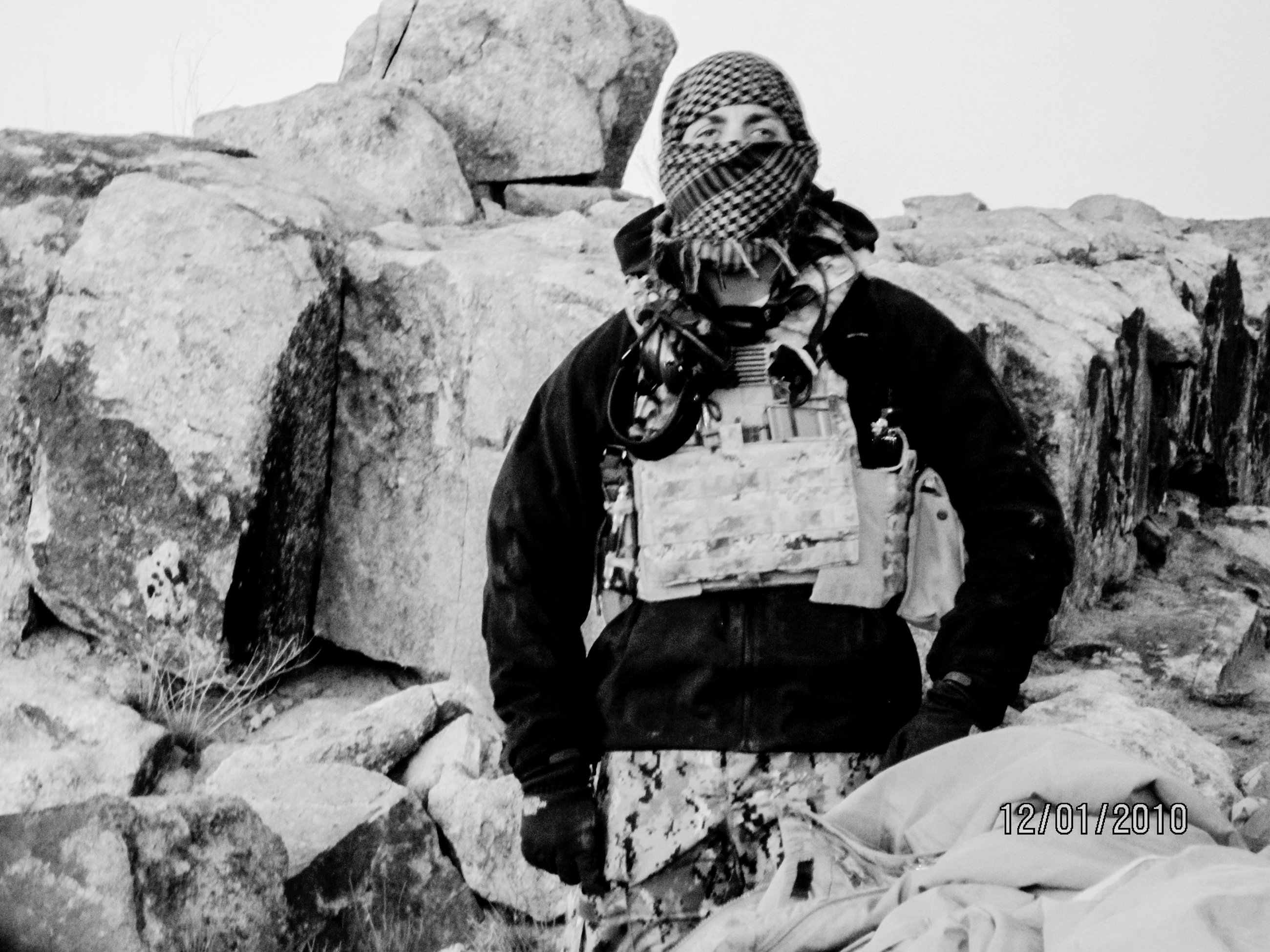 Travis Kennedy on deployment with the US Navy SEALs