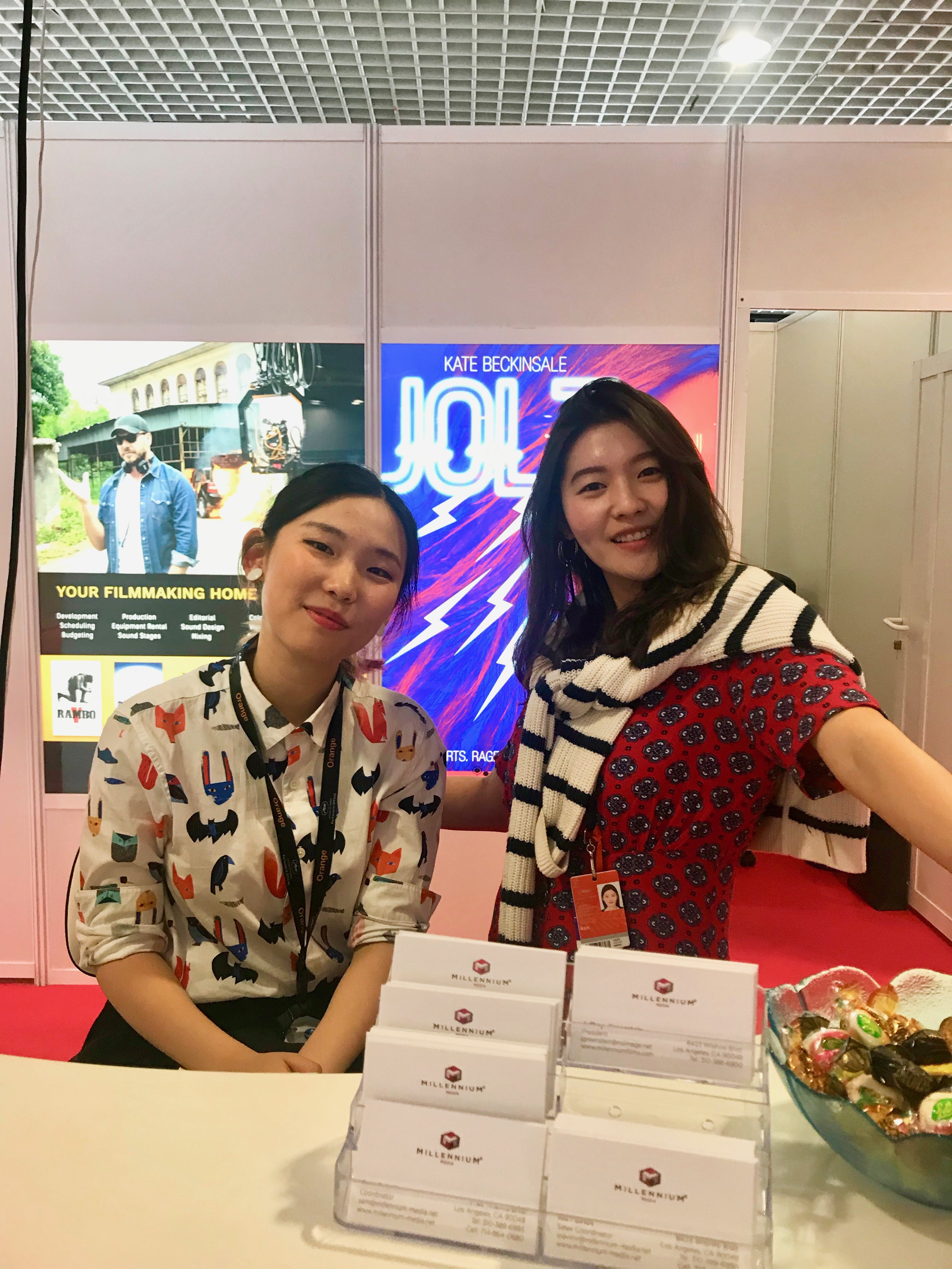 Student interns Cannes