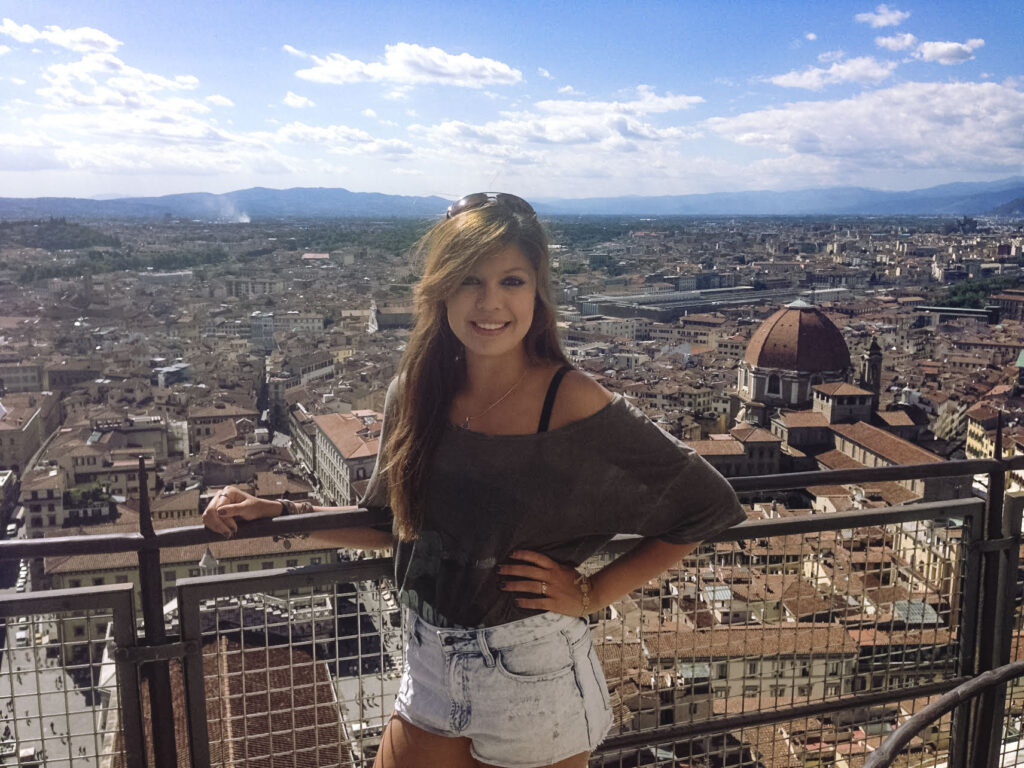 Rachel in Florence