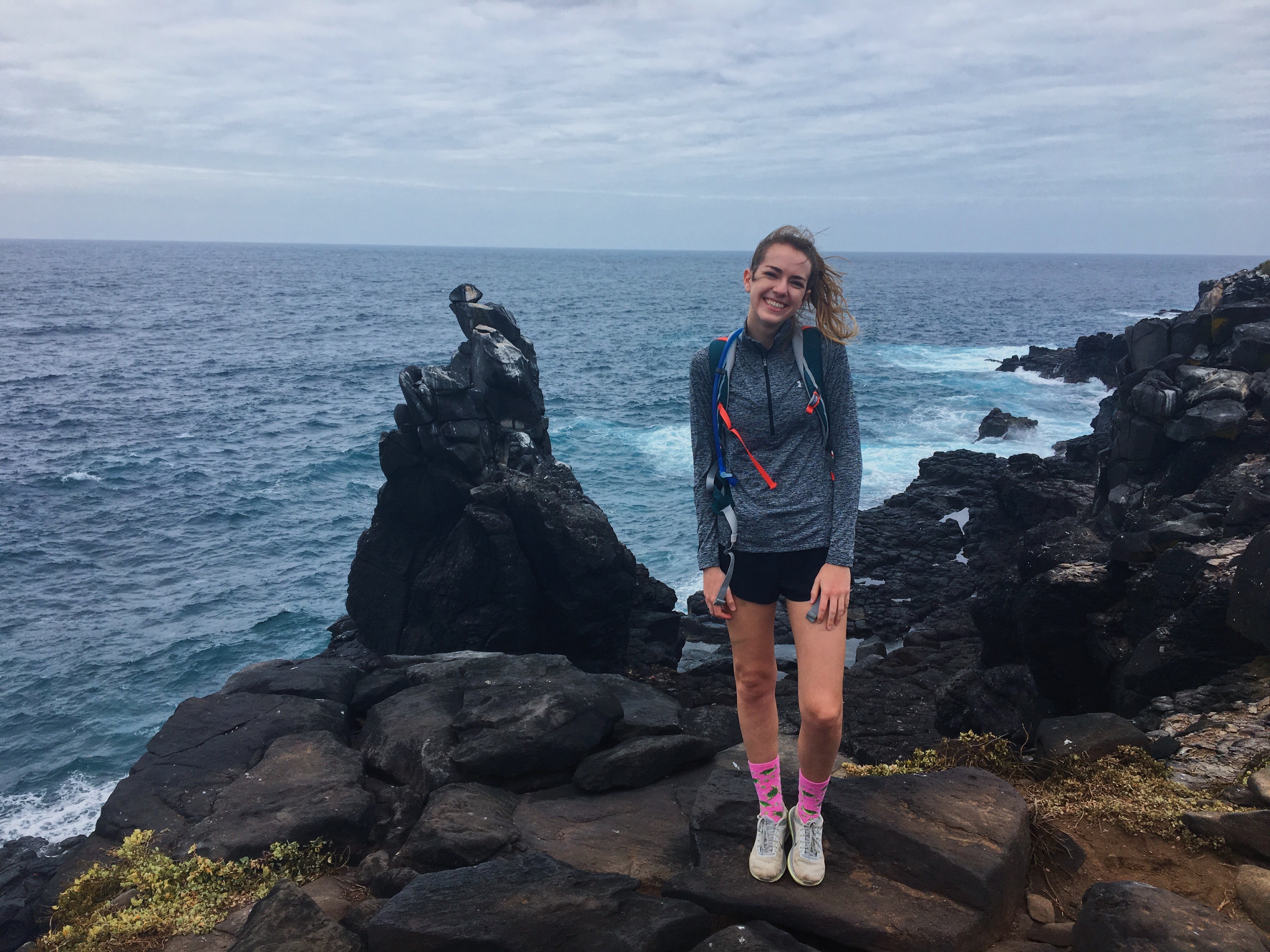 Student in the Galapagos