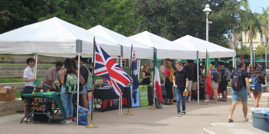 Study Abroad Fair in Attallah Piazza