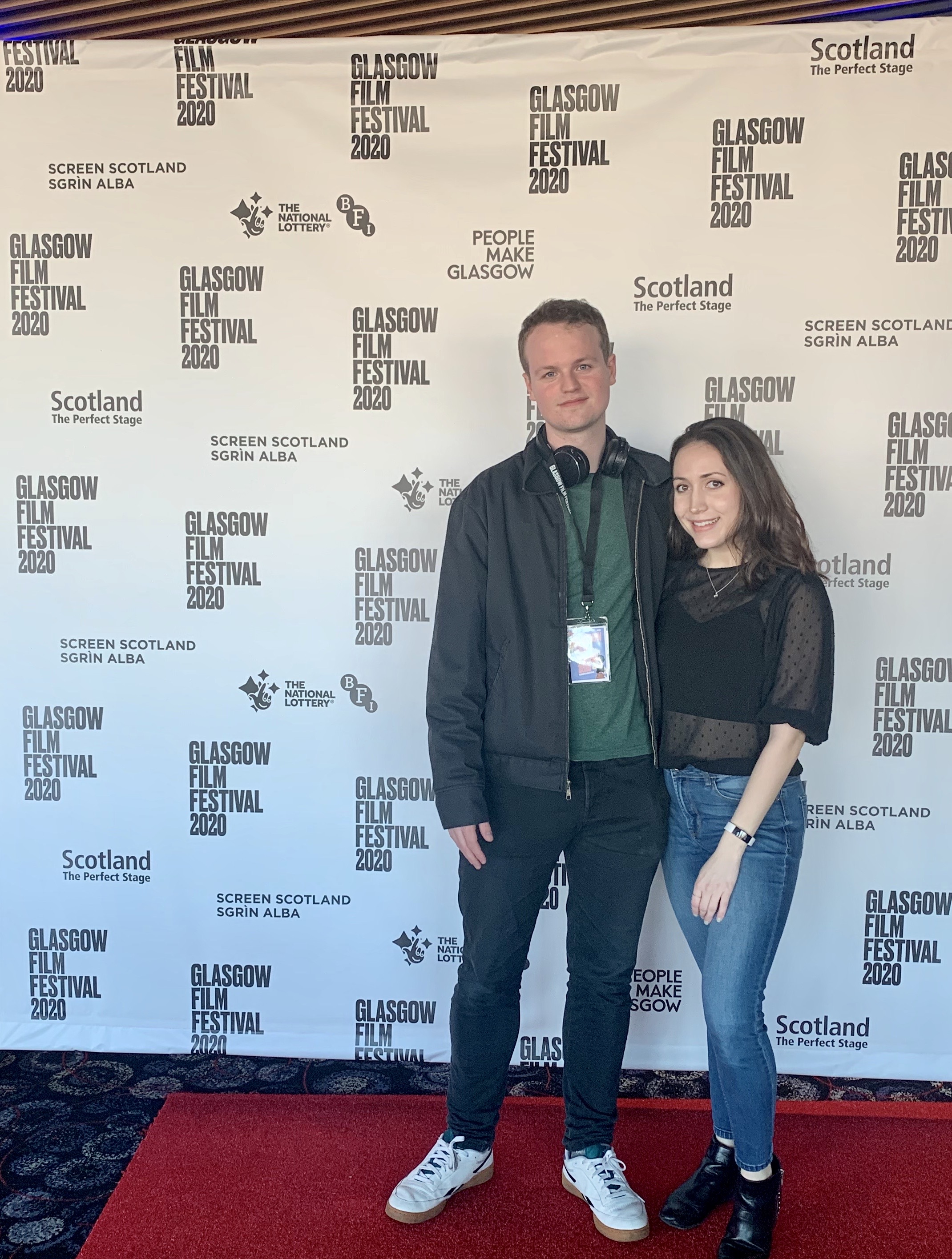 Students at Glasgow film festival