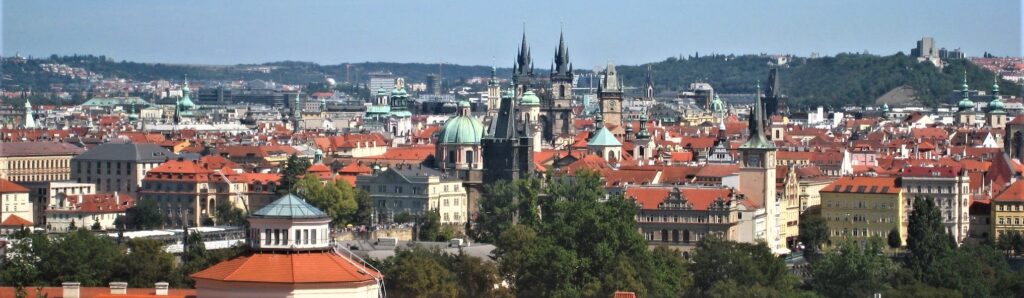 City view of Prague