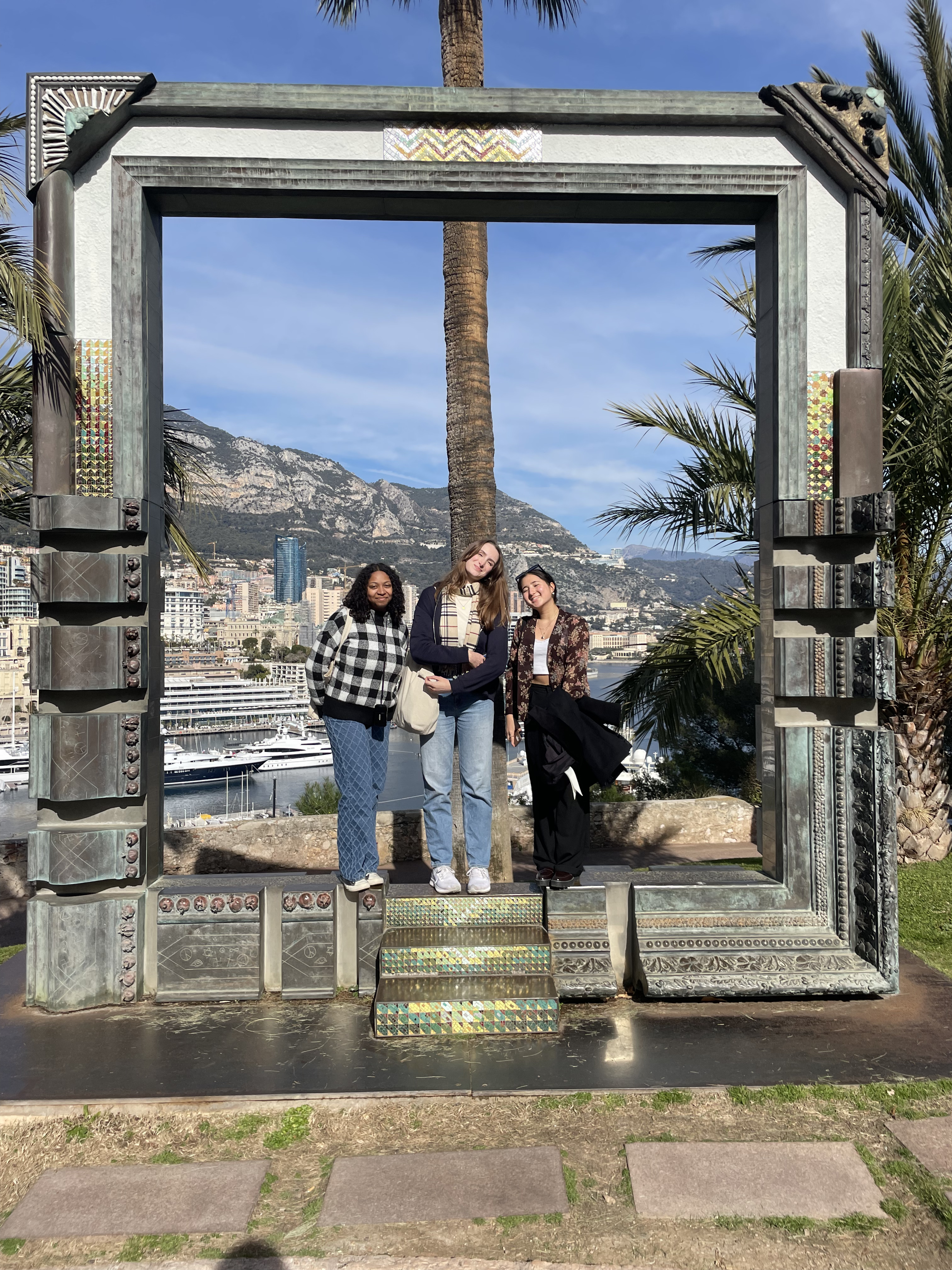 Students in Cannes frame
