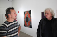 two people talking