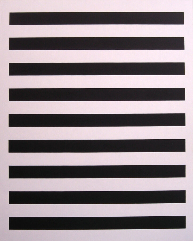 Black/Green #3 by Edith Bauman