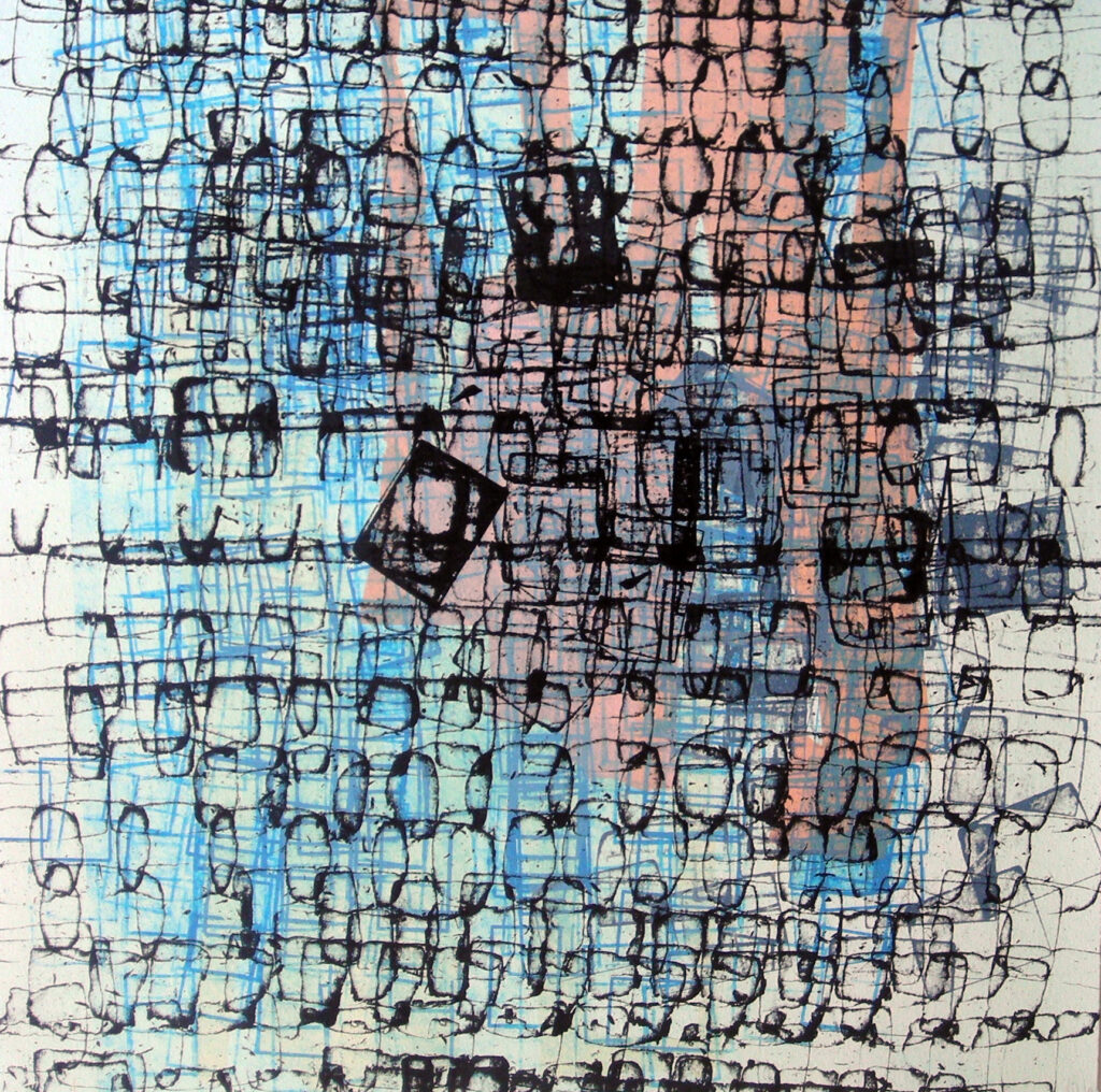 "Untitled" by Mark Bradford