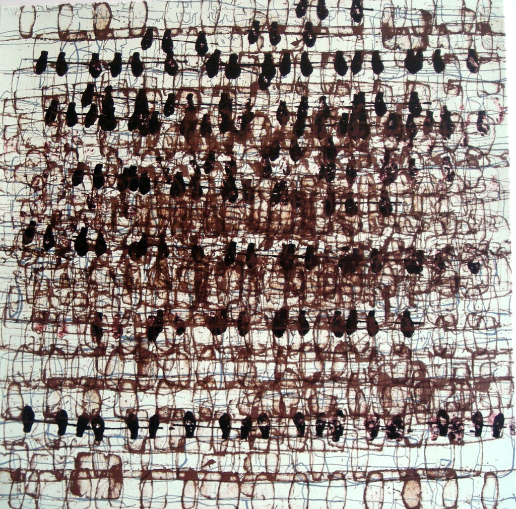 "Untitled", by Mark Bradford