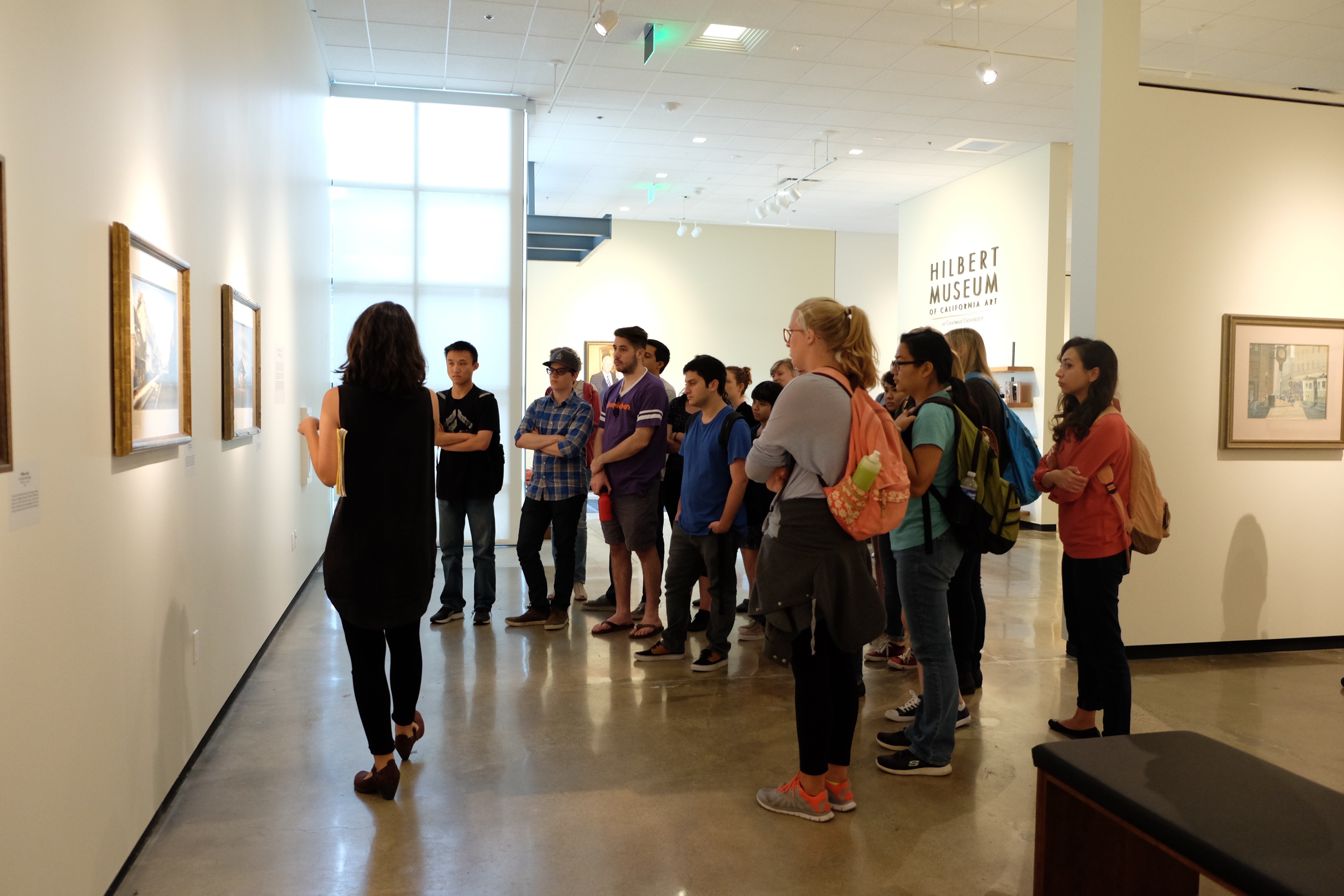 Curator, Natalie Lawler, selects artworks to discuss the use of lighting in paintings.
