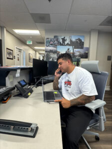 Assisting with daily office operations and connecting veterans with resources at the South Orange County Vet Center.
