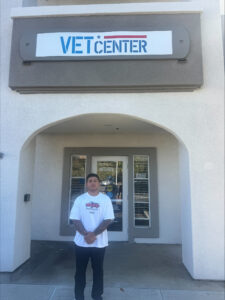 Brayan at the South Orange County Vet Center