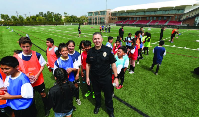 OC Grip soccer camp at Chapman University