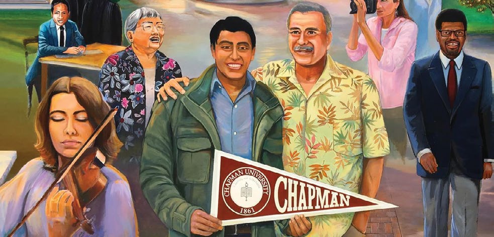 “Visions of Chapman: Education, Diversity and Community mural