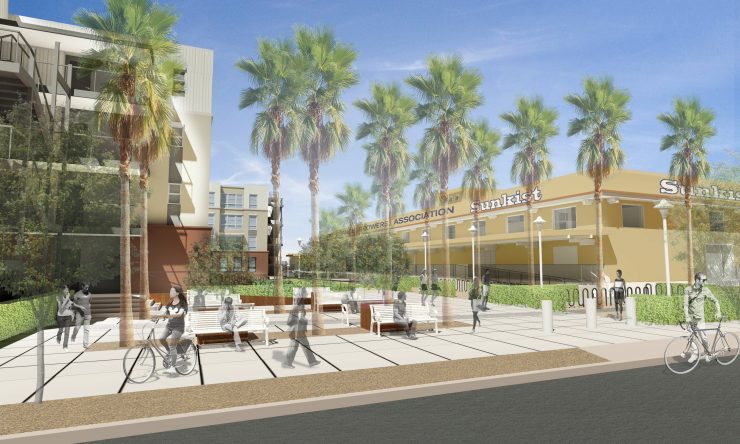 VPO rendering of new residence hall