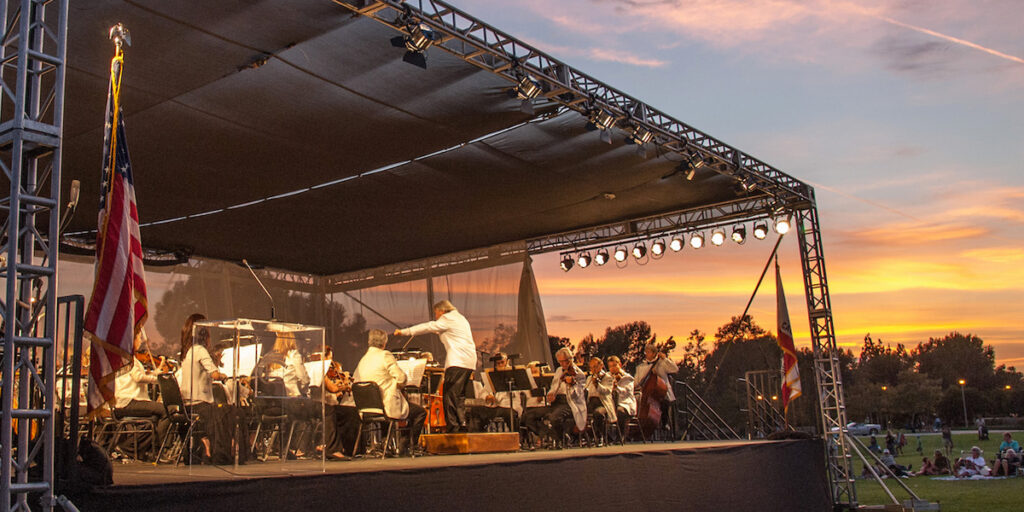 Pacific Symphony performance of Symphony in the Cities in 2018
