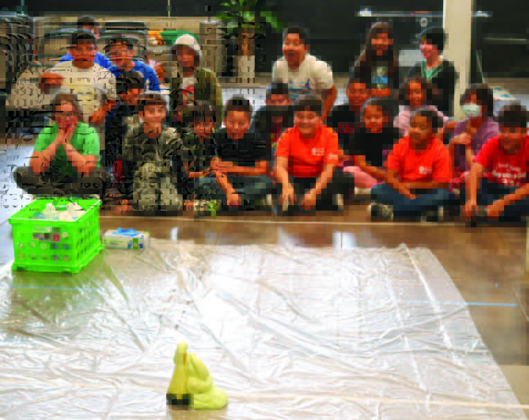 Students at Youth Centers of Orange have the opportunity to actively engage with STEM through hands-on activities and experiments.