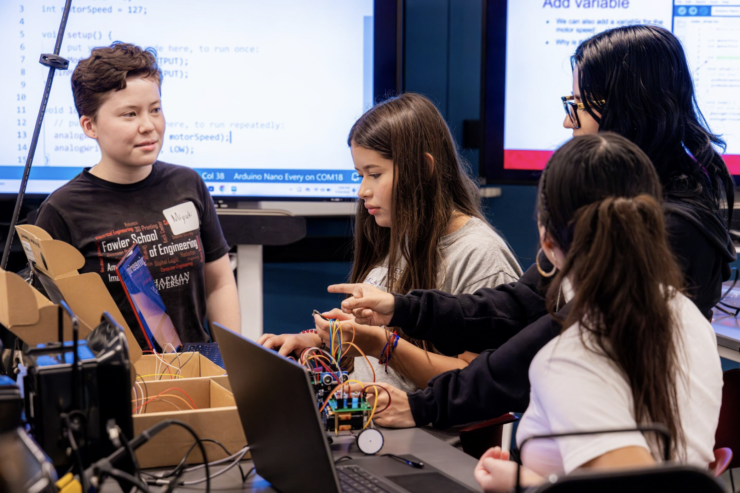By making programming, coding and other hands-on engineering activities more accessible, the program highlighted Fowler School of Engineering’s commitment to “Engineering for All."