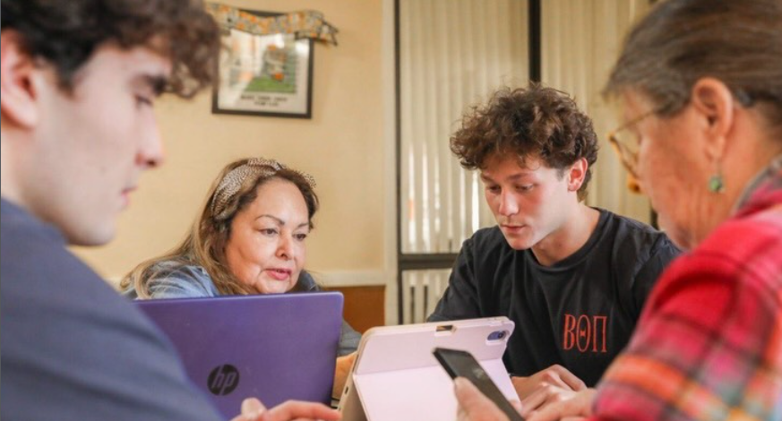 Chapman University Students Provide Tech Tutoring for Seniors