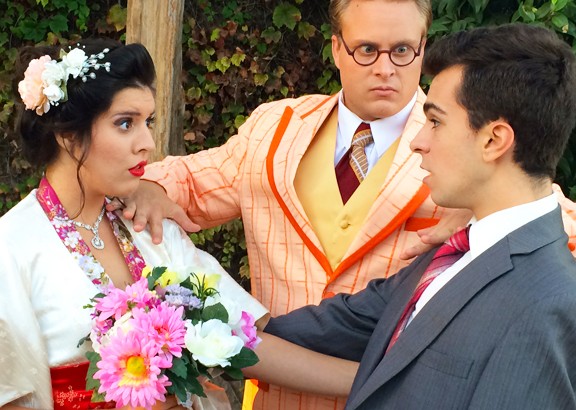 Actors of Hot Mikado musical.