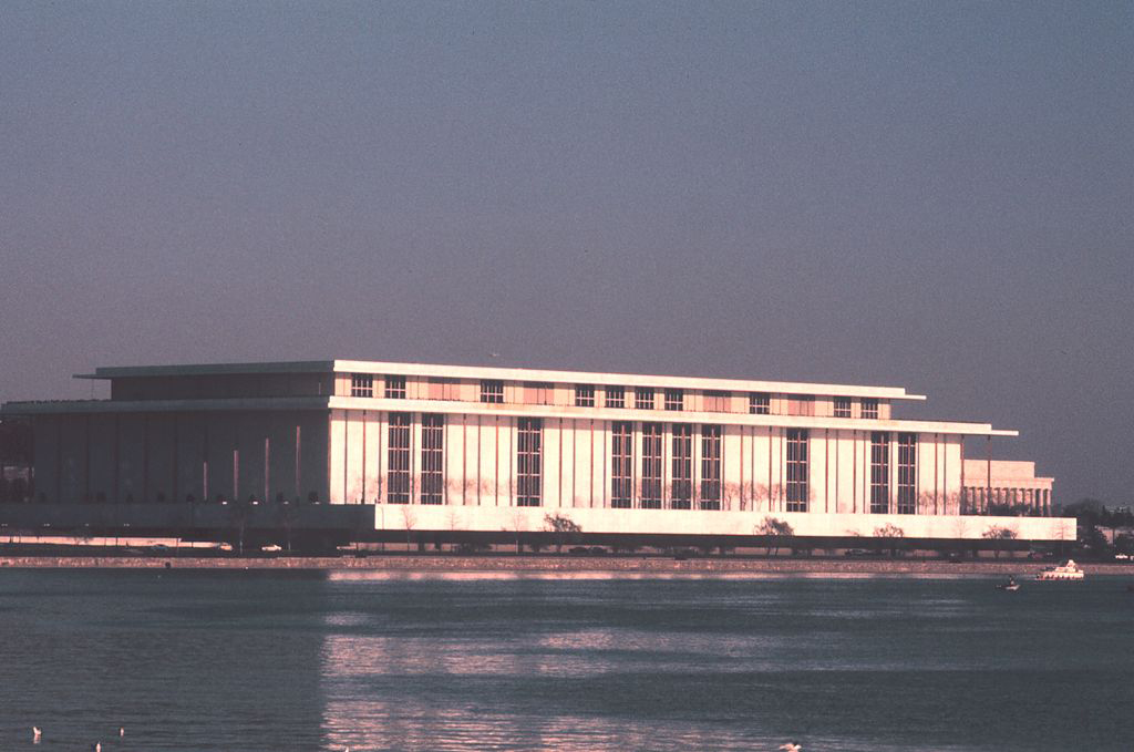 Building on the water.