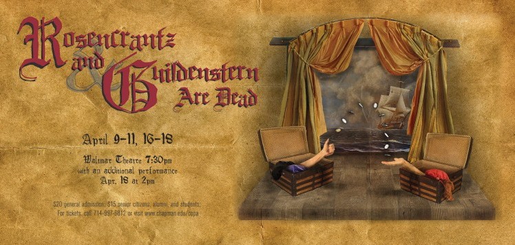 Flyer for Rosencrantz and Guildenstern.