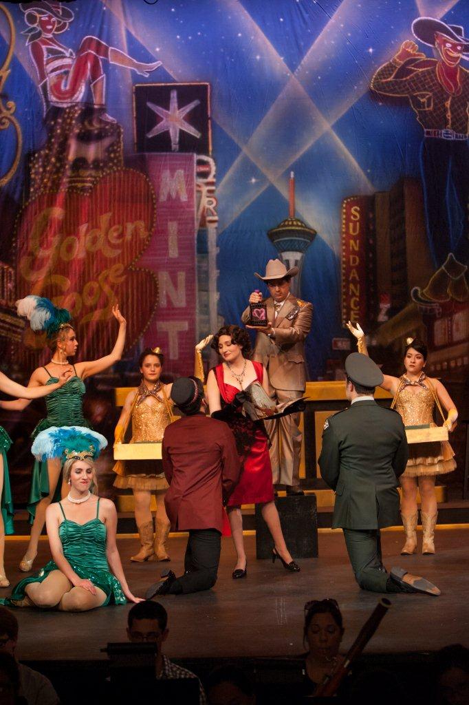 Performers on stage.