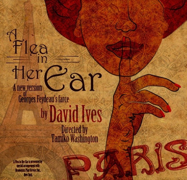 Flyer for A Flea in Her Ear.