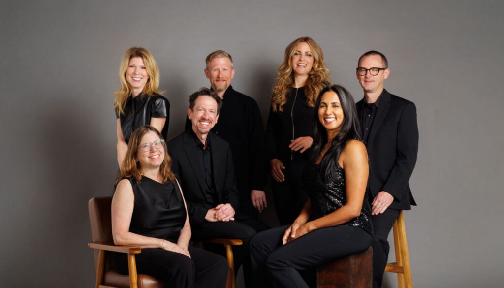 The members of Brightwork Ensemble