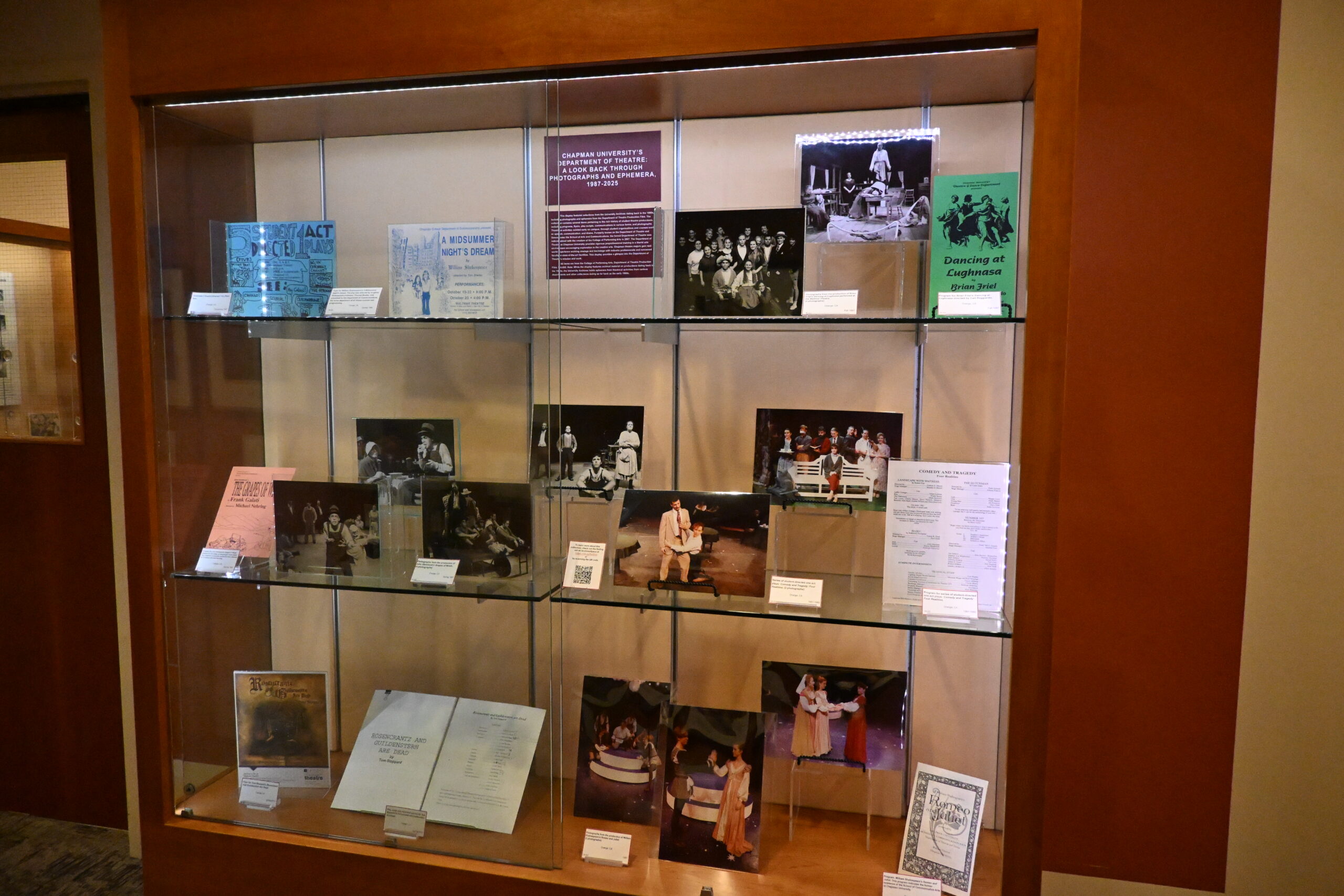 From the Archives: Exploring Chapman’s Theatre History