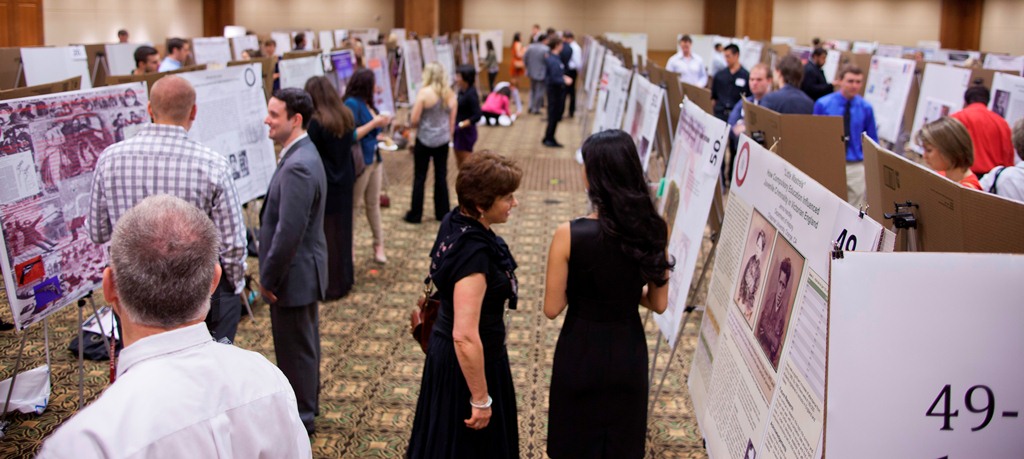 Student Research Day boards