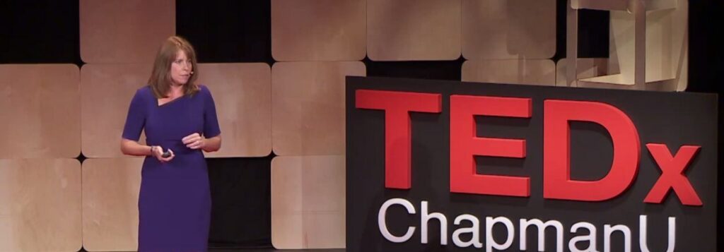 Laura Glynn speaking at Tedx