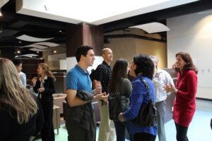 DPT Students in the Lobby of Rinker