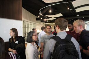 DPT Students in the lobby of Rinker