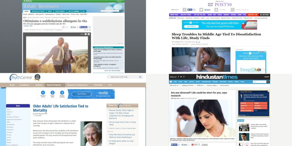 Screen Shots of Press Coverage