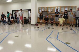 Middle and High School Teachers Race Robots for the Chapman Anaheim Science Project